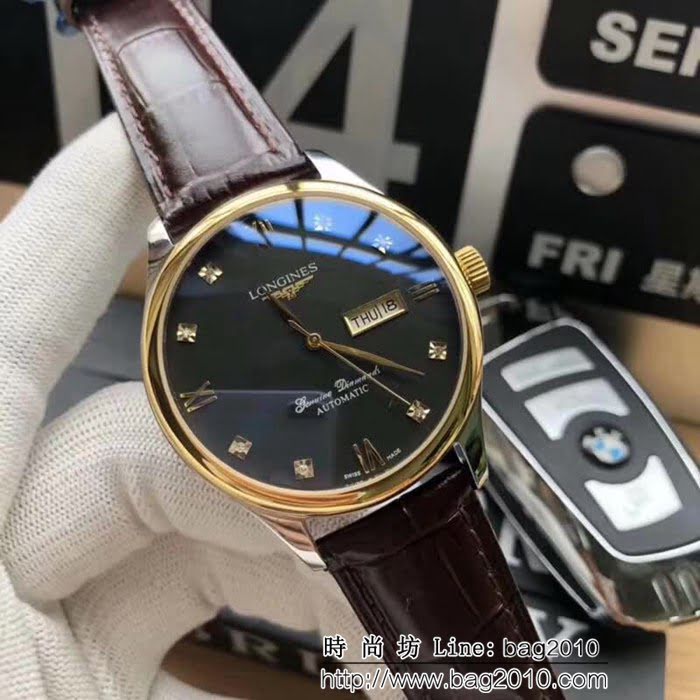 LONGINES浪琴 2018最新款 時尚男士腕表 WSS1299